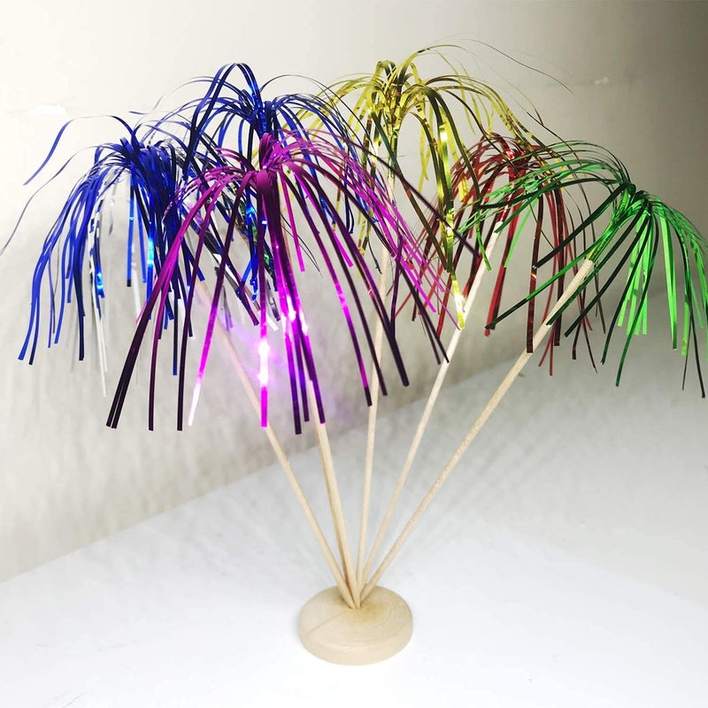 Ergonflow Cocktail Picks Firework Party Picks Ergonflow 100 Pcs Firework Cake Toppers, Sandwich & Cocktail Picks, Toothpicks for Cake Decoration, Party Supplies - Image 5